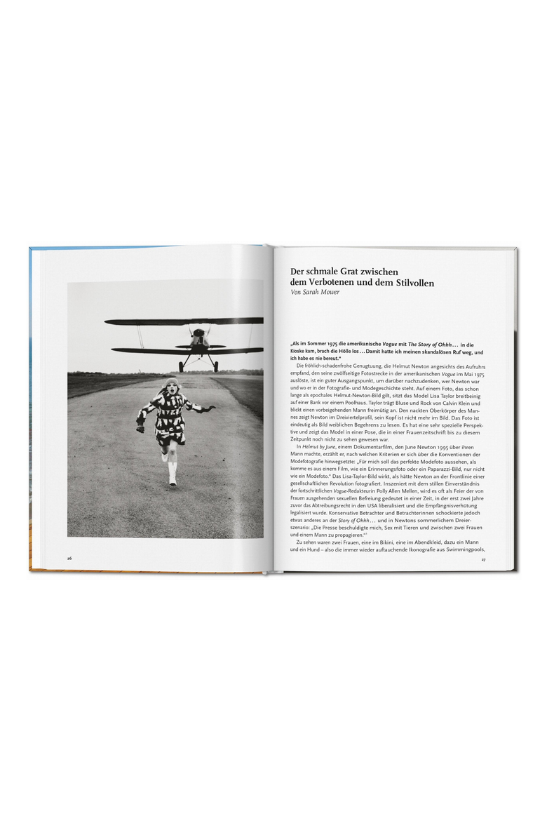 Helmut Newton Book, Alternate, color, Ocean Blue