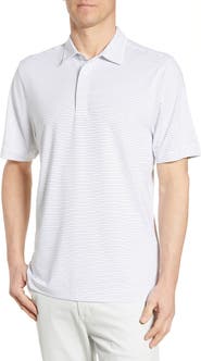Cutter & Buck Forge DryTec Pencil Stripe Performance Polo