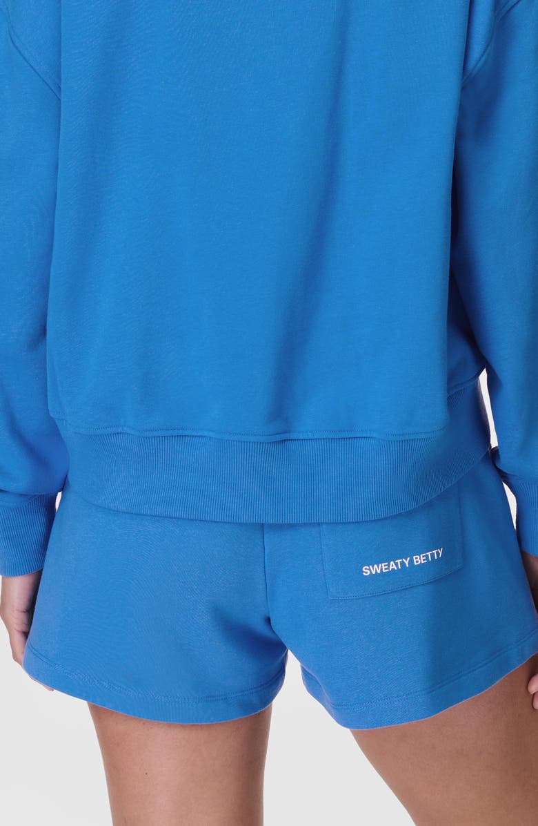 Sweaty Betty Revive Boxy Shorts Joggers, Alternate, color, Tidal Blue