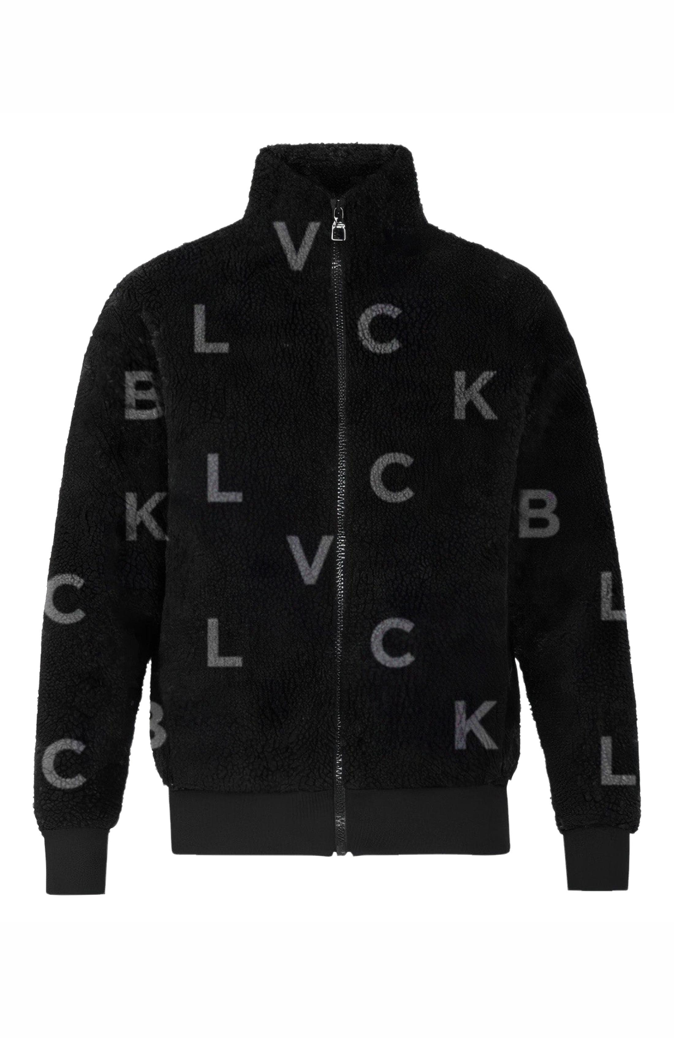 'Monogram' Fleece Jacket - image 2