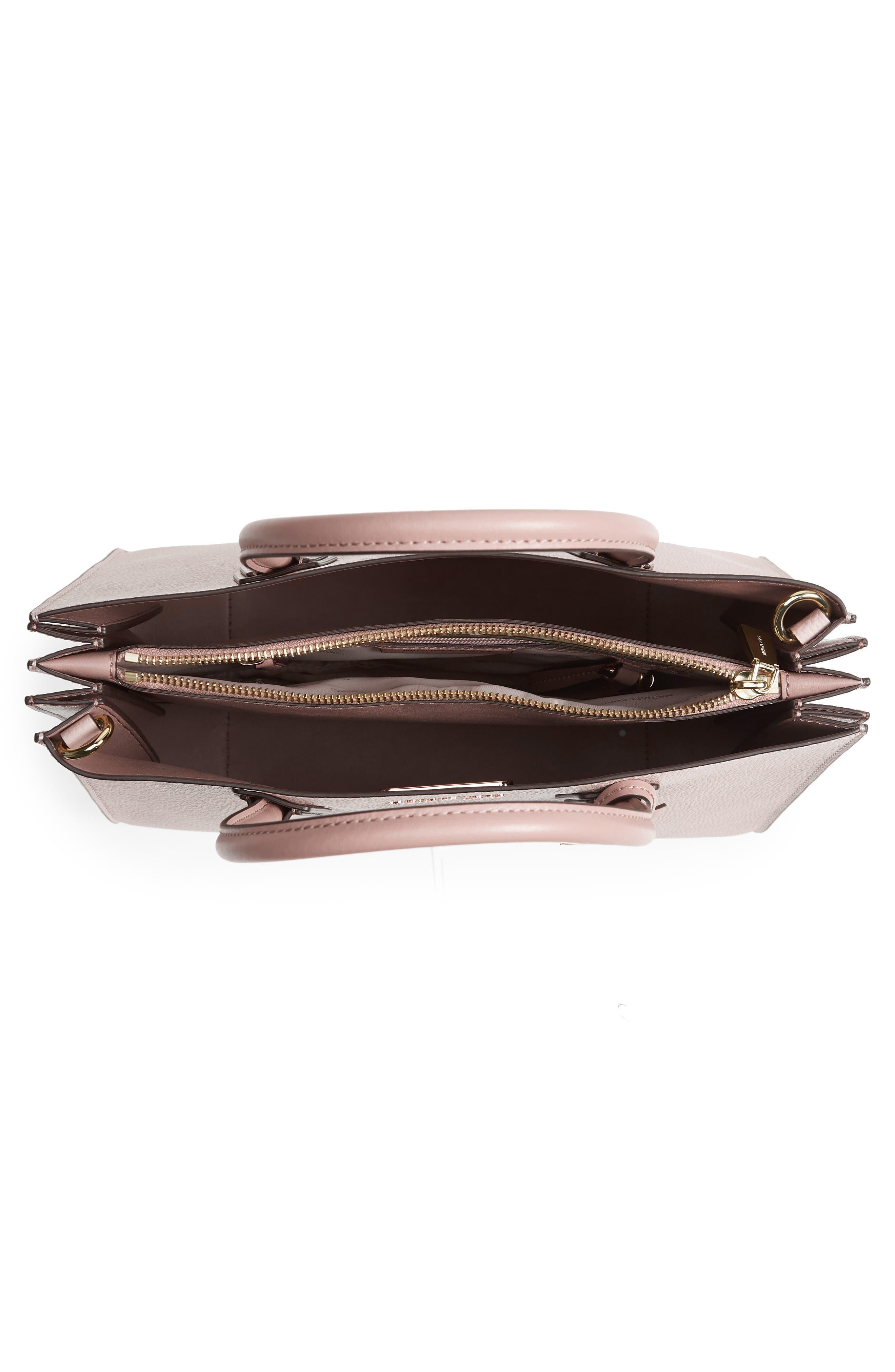 Large Mercer Leather Tote, Alternate, color, SOFT PINK