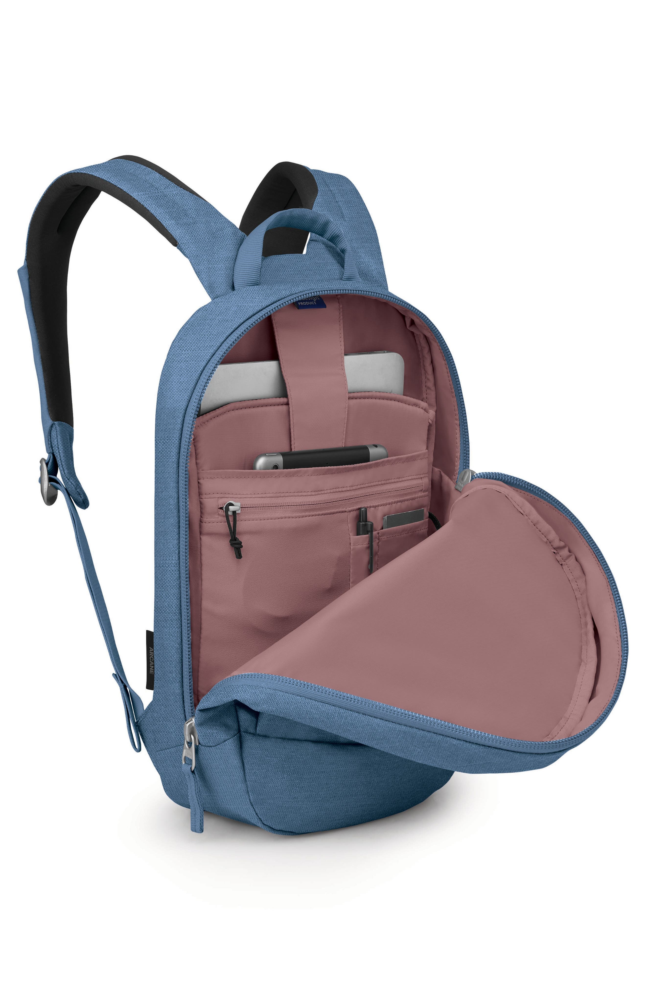 Arcane Small Day Pack, Alternate, color, NIRVANA BLUE HEATHER
