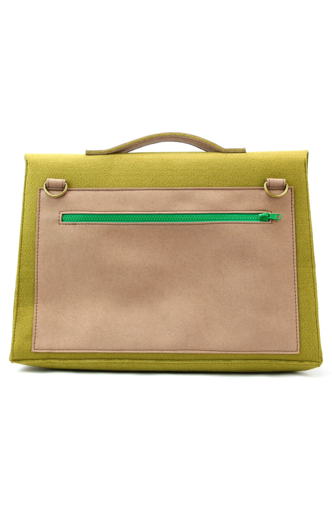 'Mateo' Briefcase, Alternate, color, OLIVE GREEN