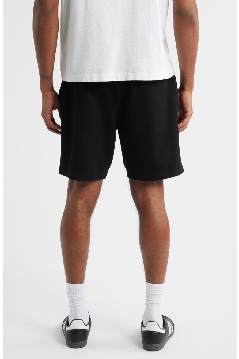 BB Helmet Cotton Drawstring Shorts, Alternate, color, BLACK