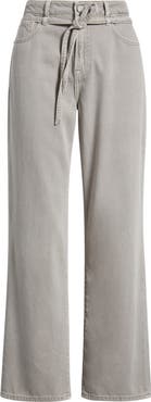 HIDDEN JEANS Tie Waist Wide Leg Jeans