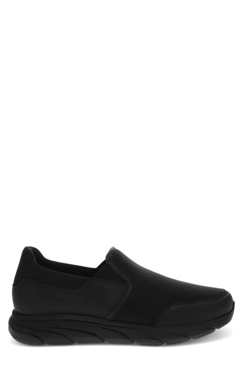 Dockers Mens Tucker Lightweight Slip Resistant Work Casual Safety Sneaker Shoe In Black