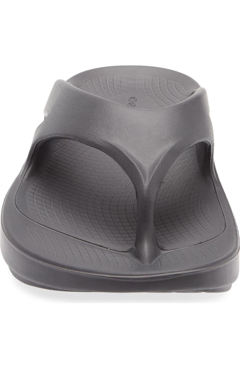 Oofos OOriginal Flip Flop, Alternate, color, Slate