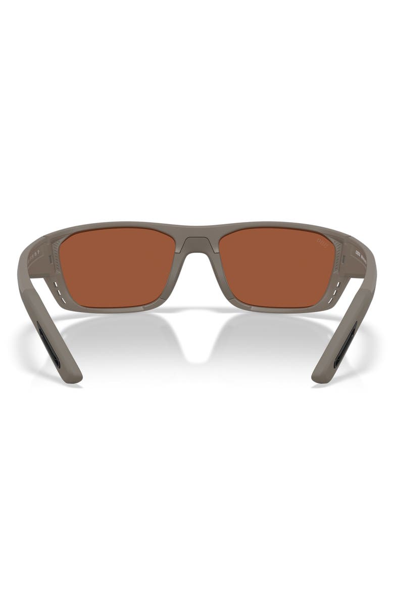 Costa Del Mar Whitetip Pro 57mm Polarized Rectangular Sunglasses, Alternate, color,