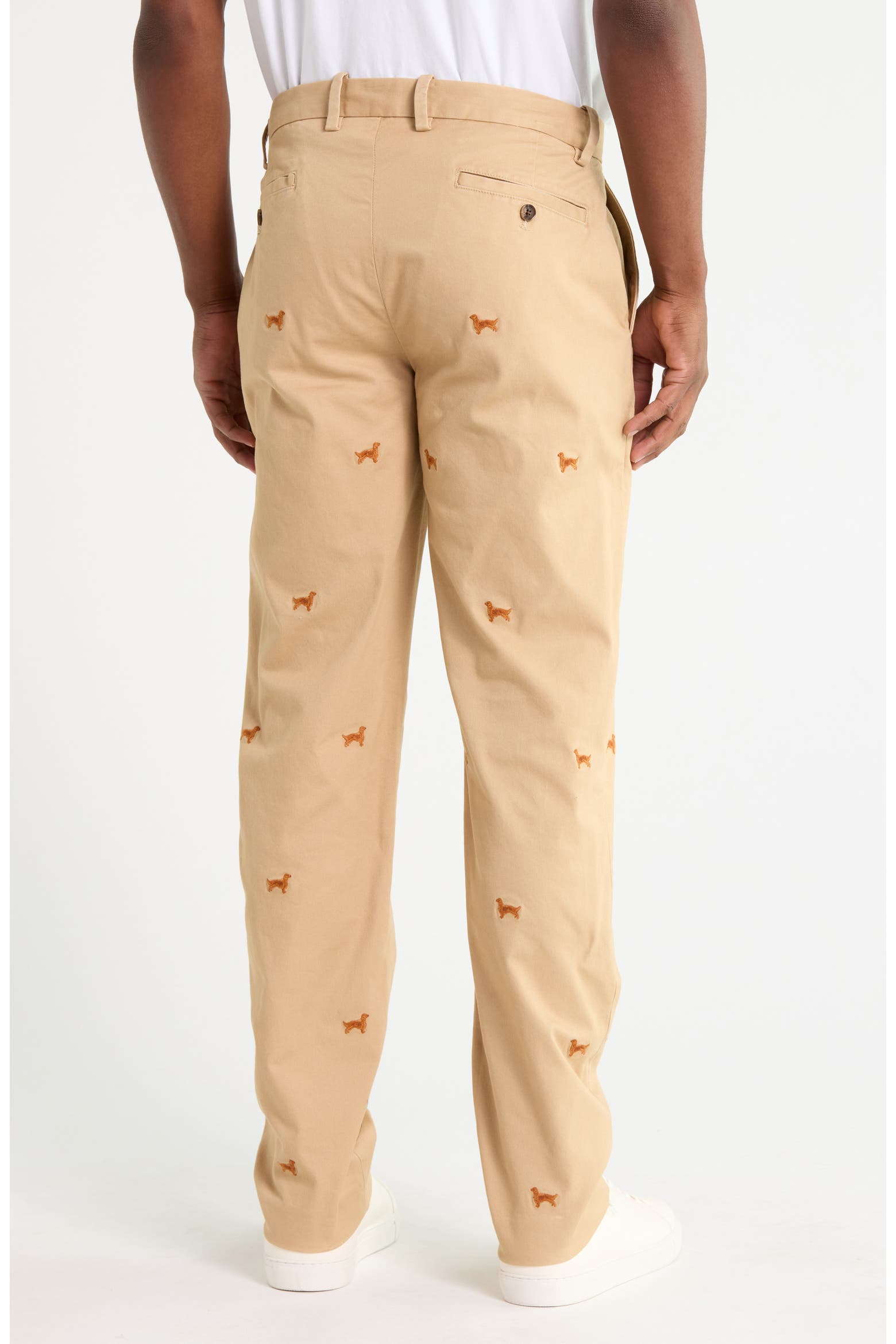 Ireland Postcode List Brooks Brothers Embroidered Irish Setter Chino Trousers (Men ...