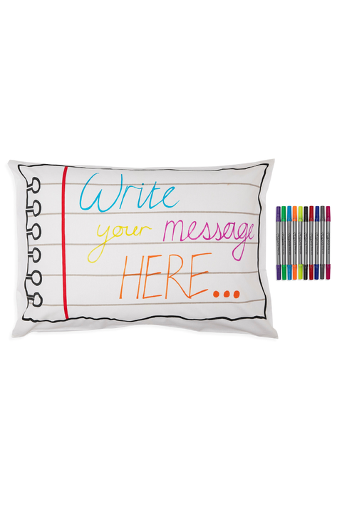 Color-Your-Own Pillowcase Doodle Notebook