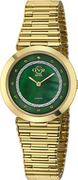 GV2 Burano Diamond Swiss Bracelet Watch, 34mm - 0.005 ctw