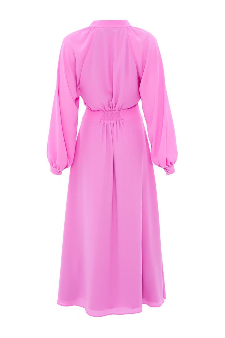 Kairi Chiffon Midi Dress, Alternate, color, LILAC