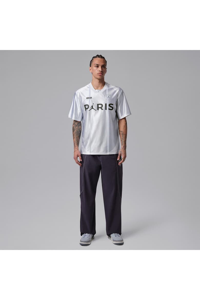 Men's Jordan Brand Gray Paris Saint-Germain Lifestyle Jersey, Alternate, color, Gray
