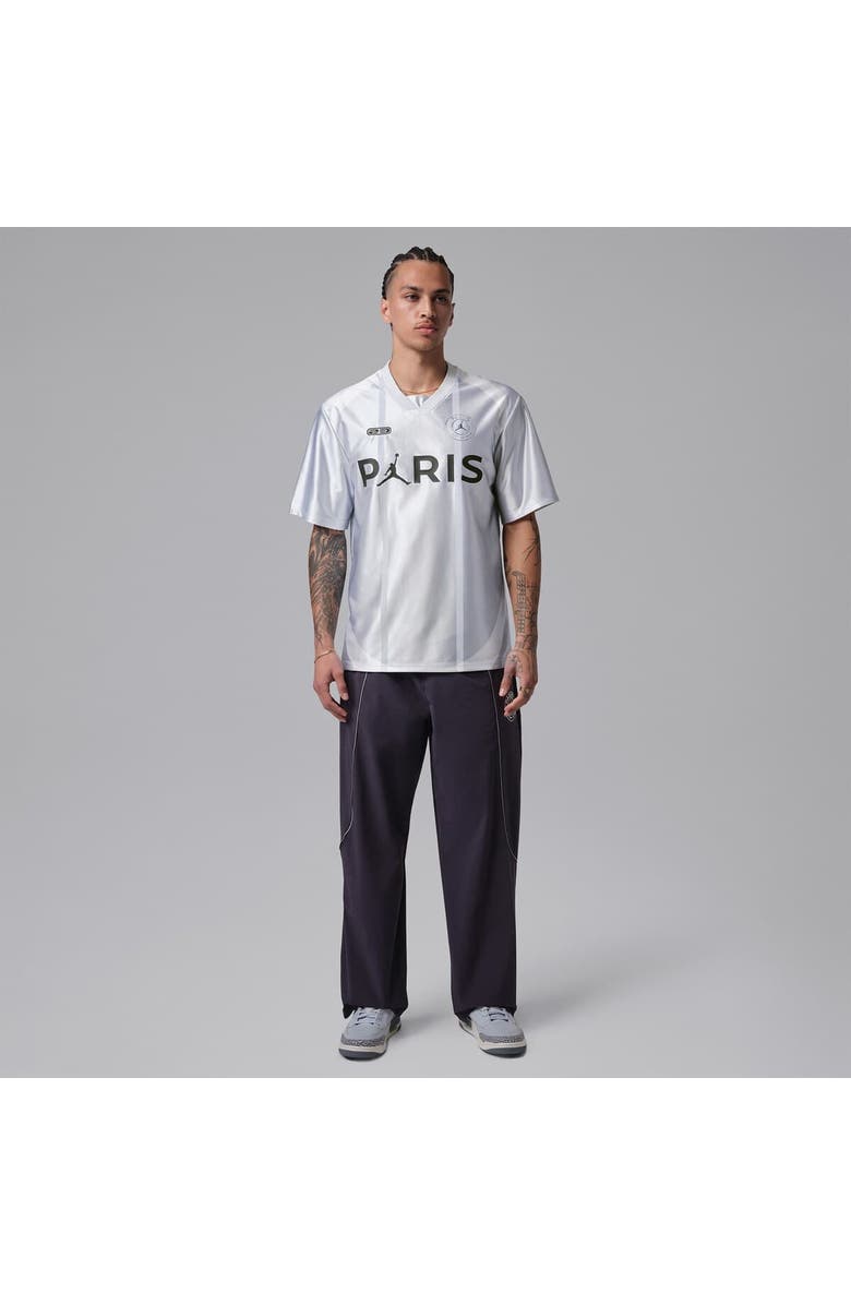 Jordan Brand Men's Jordan Brand Gray Paris Saint-Germain Lifestyle Jersey, Alternate, color, Gray