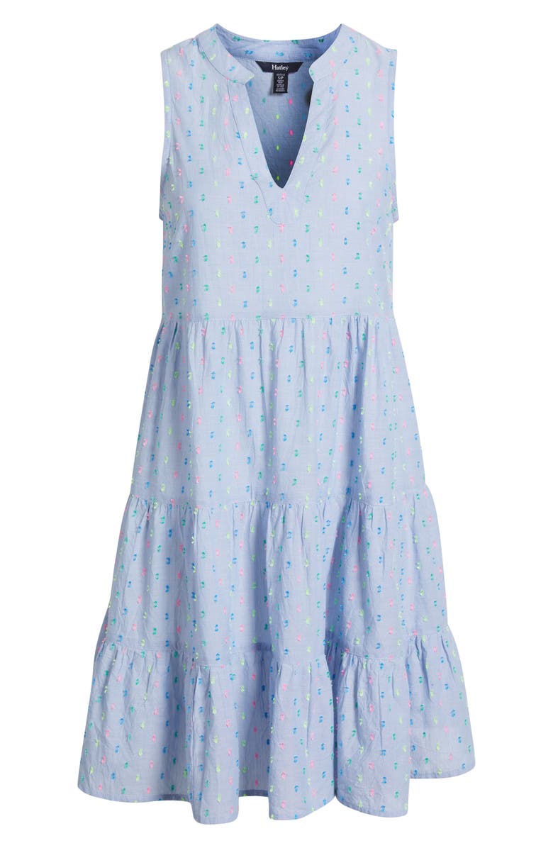 Hatley Bright Spot Sleeveless Chambray Dress, Alternate, color,