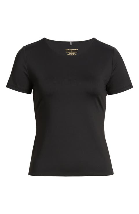Rhianna Stretch Knit T-Shirt