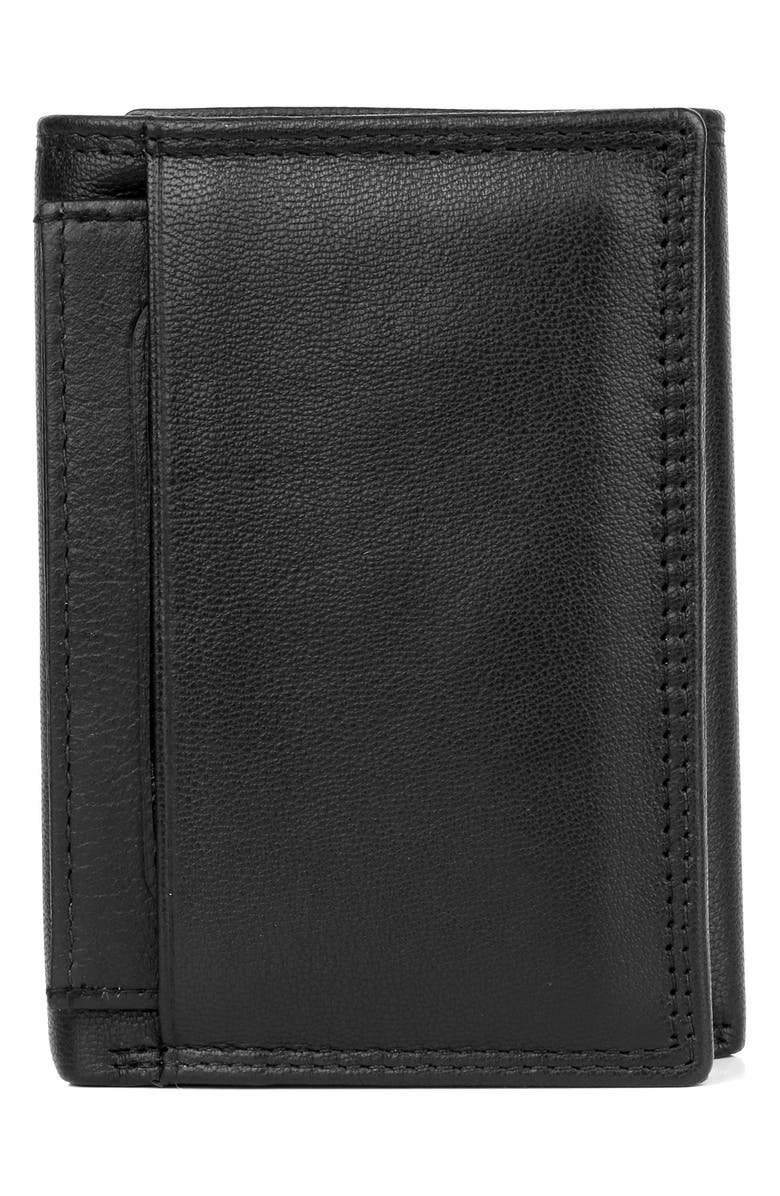 BUXTON Emblem I.D. RFID Three-Fold Wallet, Main, color, 