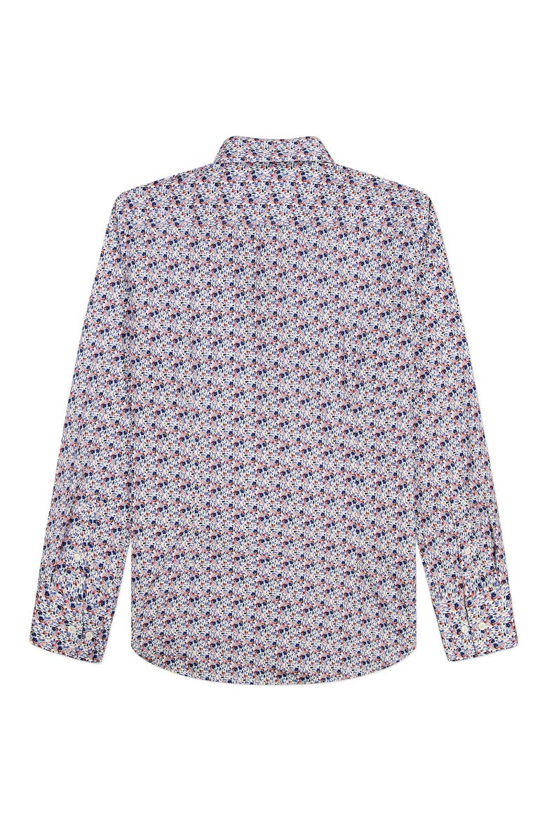 Mackney Floral Cotton Button-Up Shirt, Alternate, color, MULTI