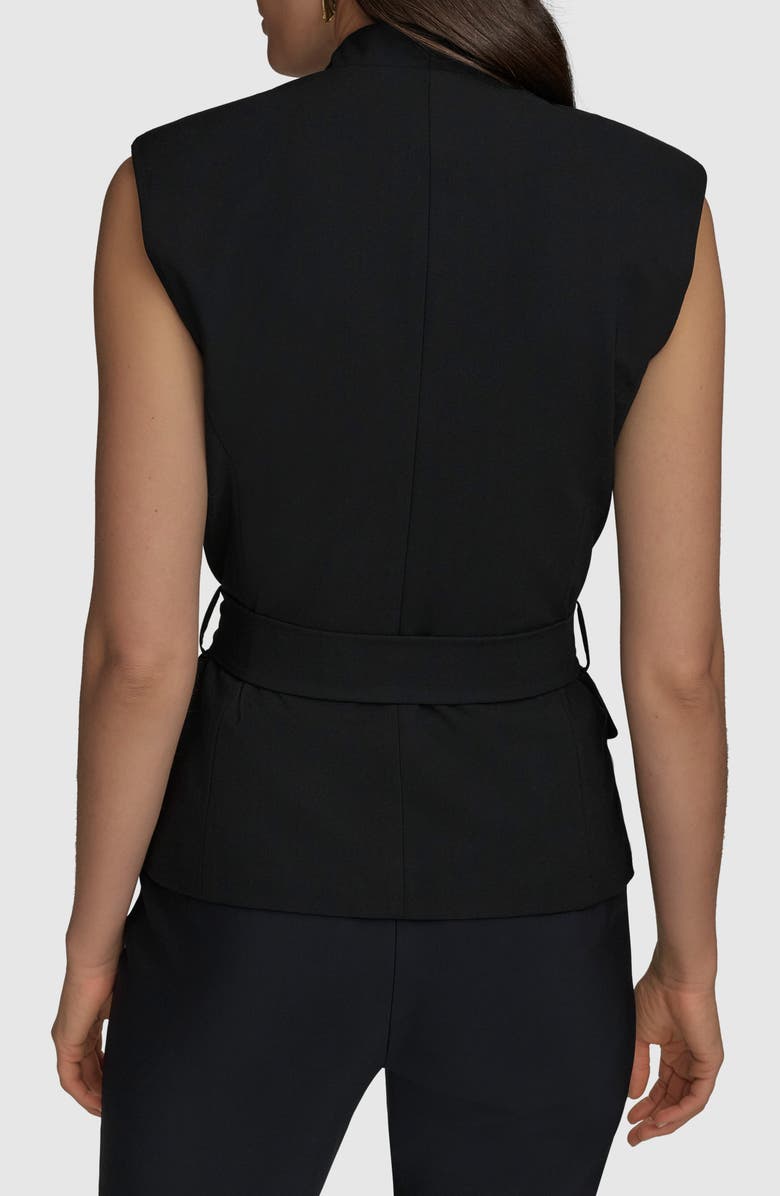 Donna Karan New York Belted Vest, Alternate, color,