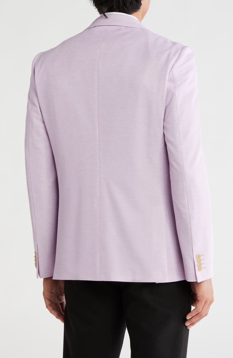 Original Penguin Lilac Solid Notch Lapel Blazer, Alternate, color, Lilac