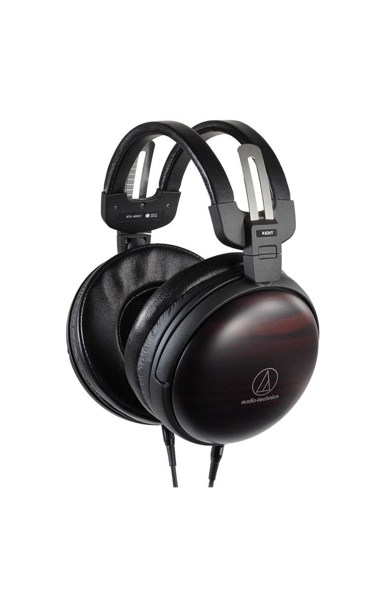 Audio-Technica ATH-AWKT Over-Ear Headphones with Kokutan, Main, color, Ebony