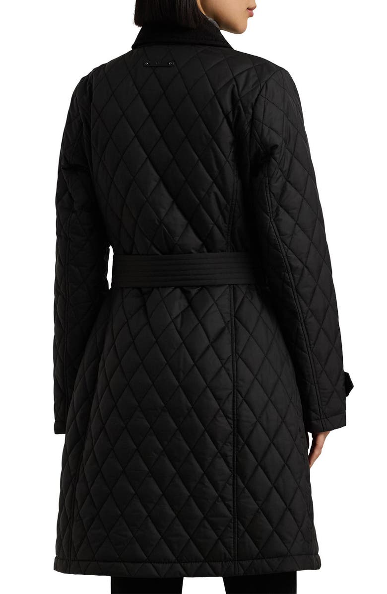 Lauren Ralph Lauren Quilted Trench, Alternate, color, 