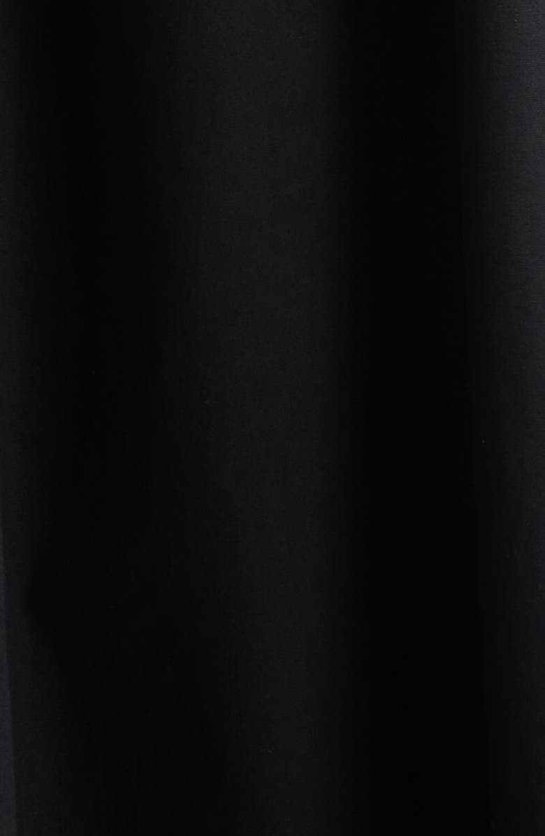 Anne Klein Mixed Media Sleeveless Cotton Midi Dress, Alternate, color, 