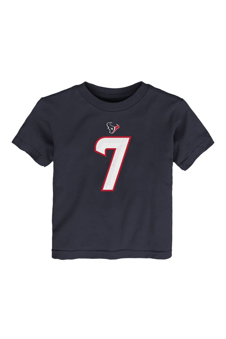 Toddler Nike C.J. Stroud Navy Houston Texans Player Name & Number T-Shirt, Alternate, color, Navy