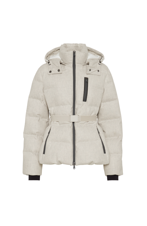 Brunello Cucinelli Mountain Down Jacket In Neutral