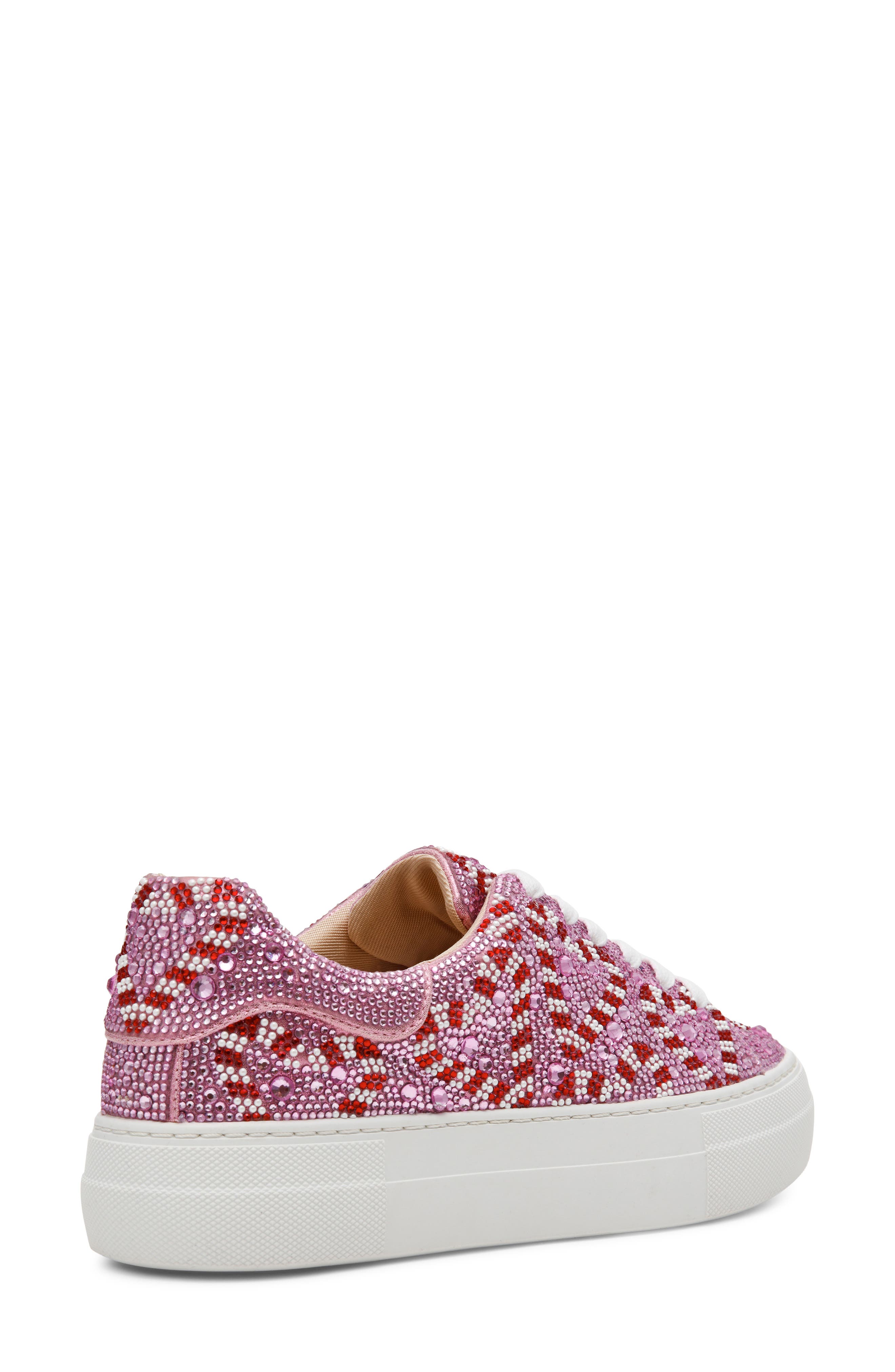 Sidny Platform Sneaker, Alternate, color, PINK CANDY CANE