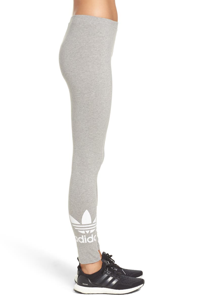 adidas Originals Logo Leggings, Alternate, color, 
