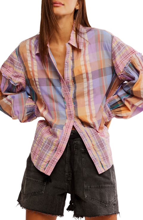 Madras Dreams Button-Up Shirt