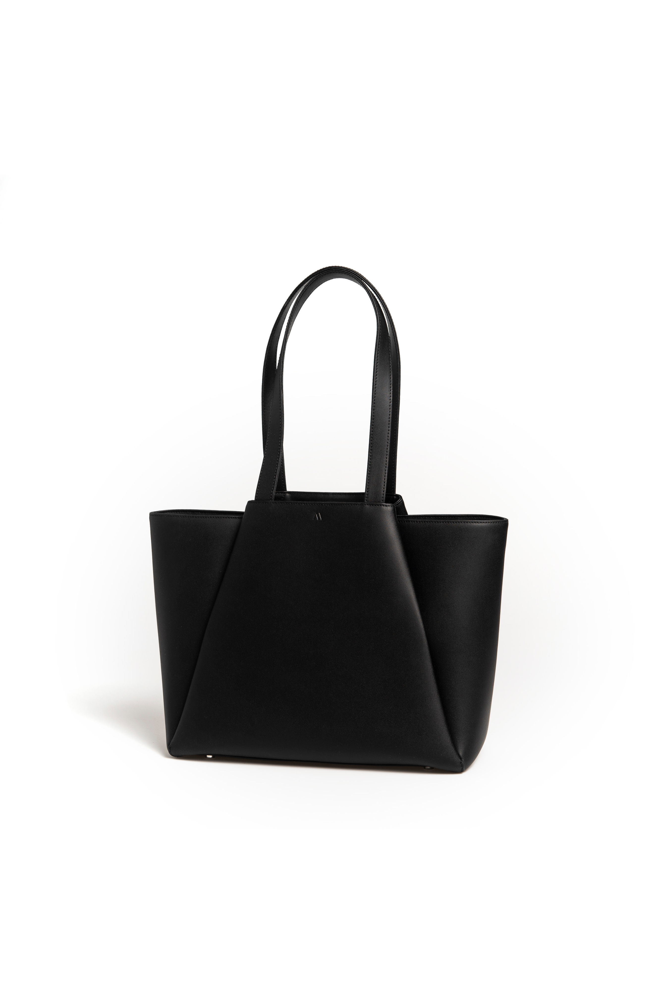 KAAI Midi Pyramid Tote Bag, Main, color, Black