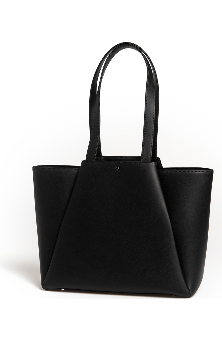 KAAI Midi Pyramid Tote Bag, Main, color, Black