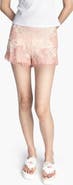 Anna Sui Damask Rose Brocade Shorts