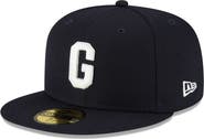 New Era Men's New Era Navy Homestead Grays Turn Back The Clock 59FIFTY Fitted Hat