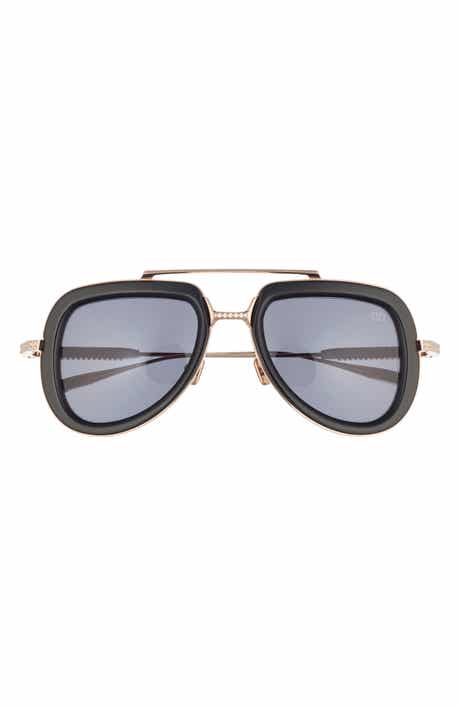 Valentino 50mm Aviator Sunglasses