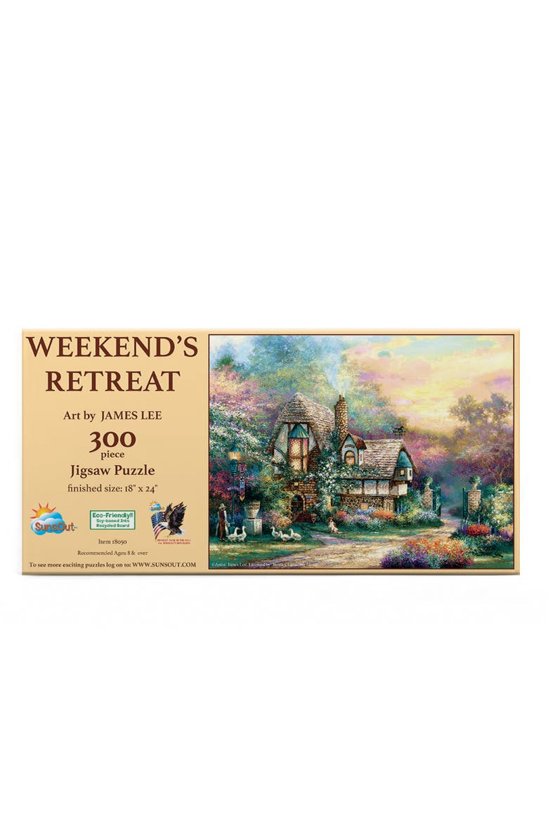 Sunsout Weekend Retreat 300 piece Jigsaw Puzzle for Adults, Alternate, color, Multicolor