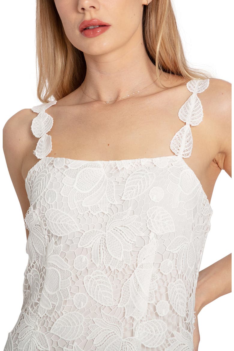 Songbird Lace Maxi Dress, Alternate, color, WHITE