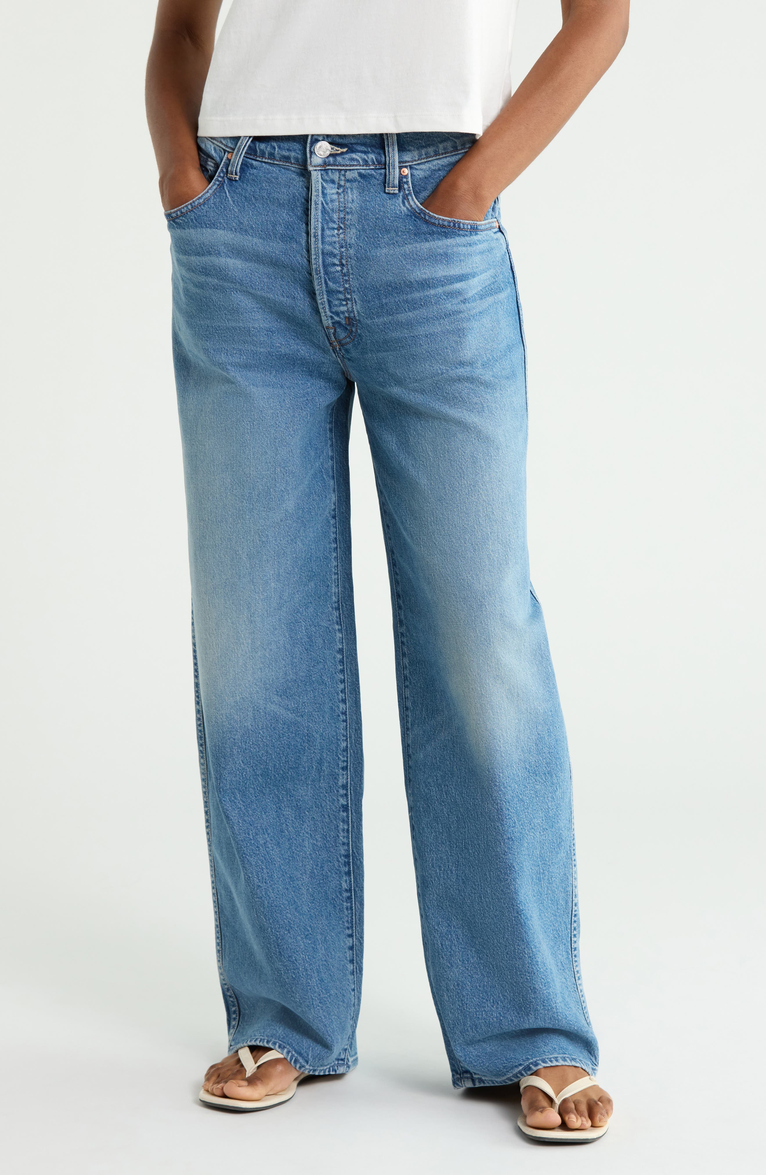 The Delinquent Button Nerdy Jeans