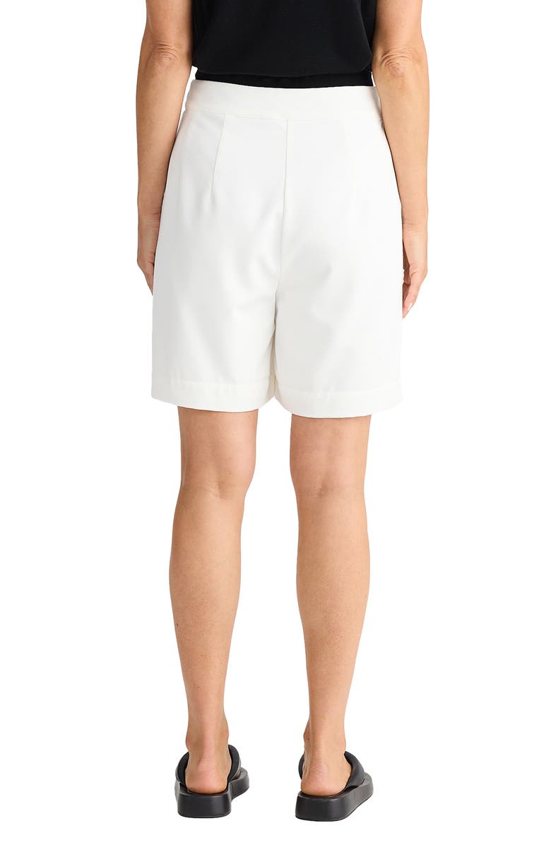 Brave+True Origami High Waist Shorts, Alternate, color, White