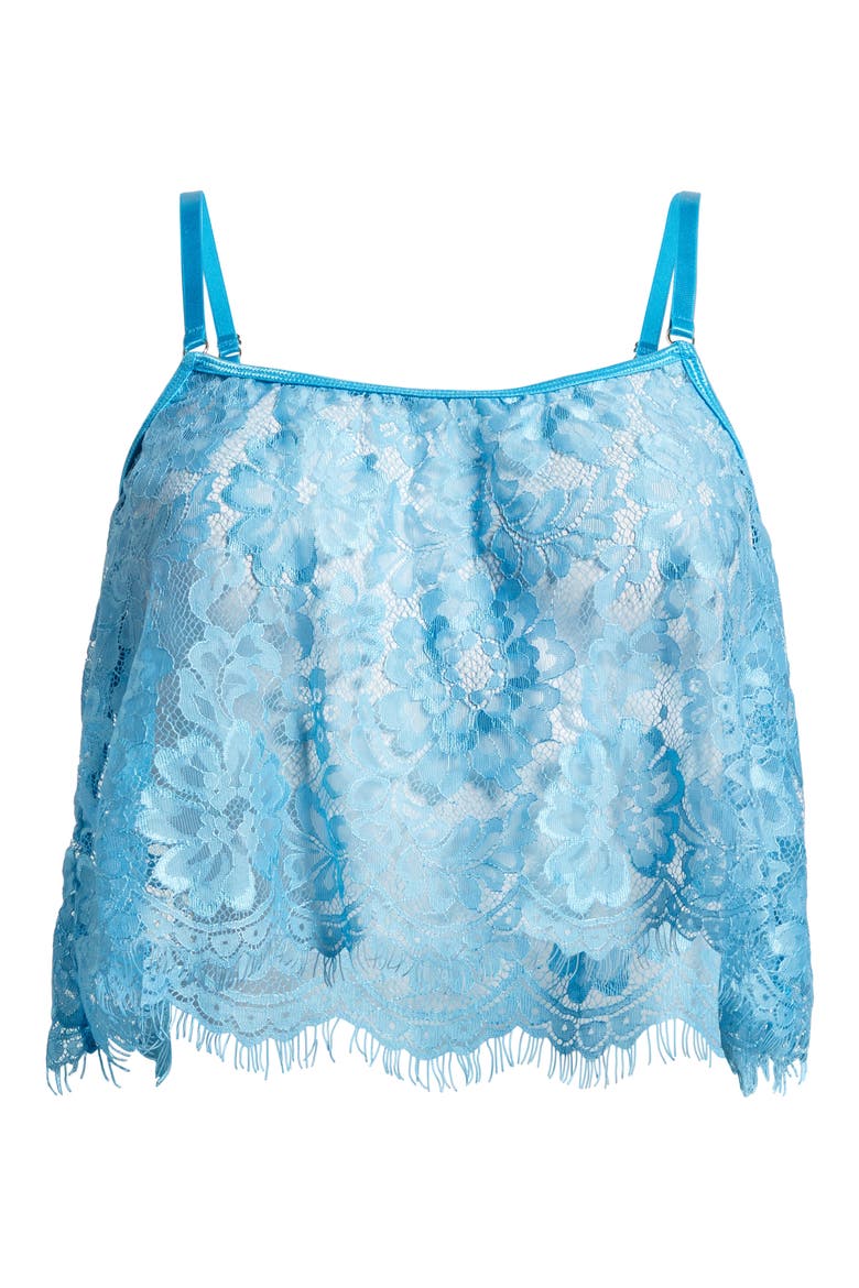 Crop Lace Camisole, Alternate, color, BLUE