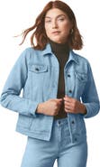 Jessica London Classic Cotton Denim Jacket