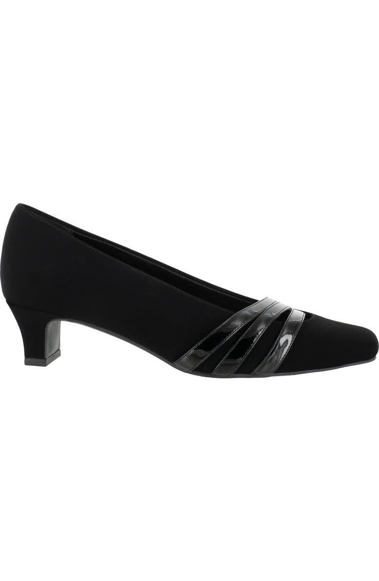 EASY STREET Entice Block Heel Pump - Multiple Widths Available, Alternate, color, Black Lamy/Patent