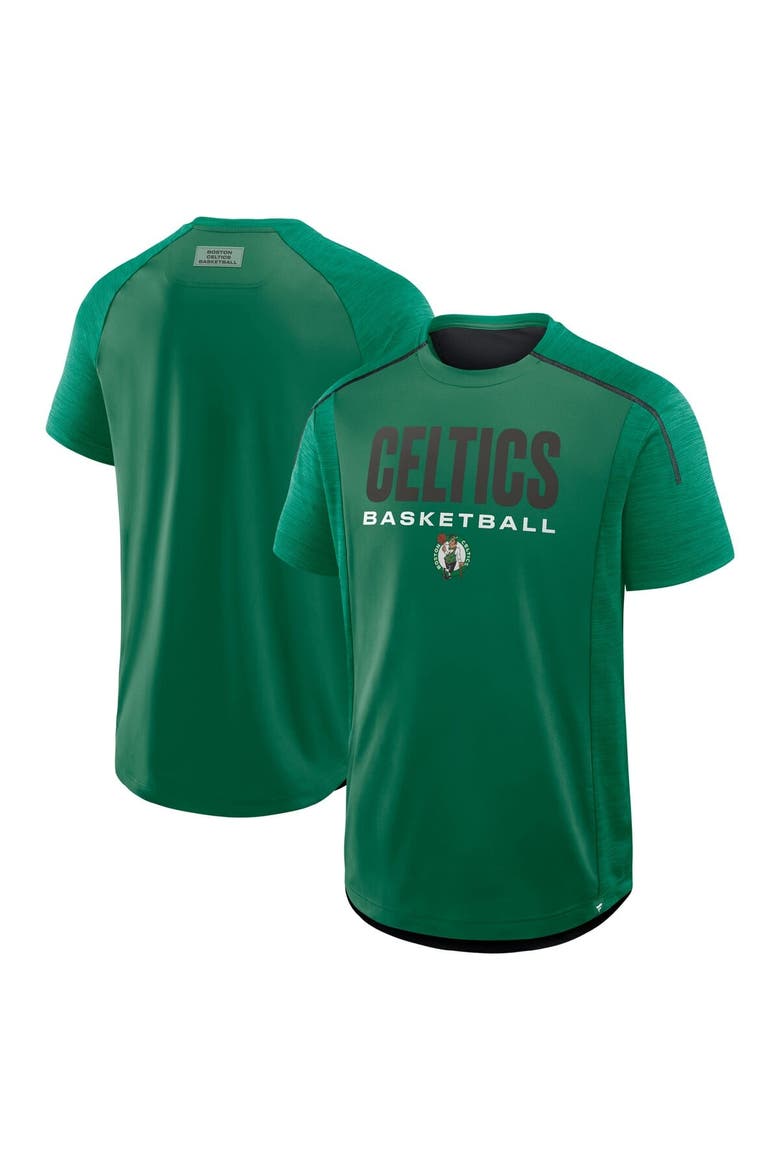 Men's Fanatics Kelly Green Boston Celtics Inbound Pass Play Practice T-Shirt, Main, color, Kelly Green