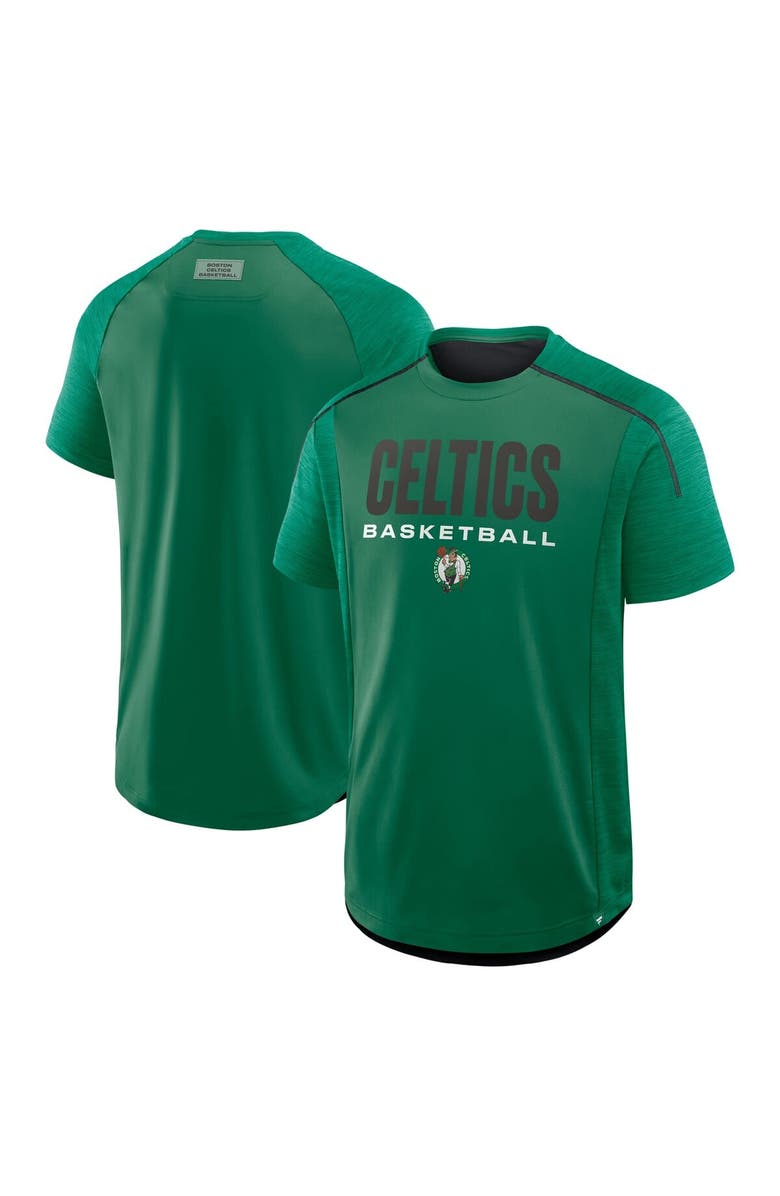FANATICS Men's Fanatics Kelly Green Boston Celtics Inbound Pass Play Practice T-Shirt, Main, color, Kelly Green