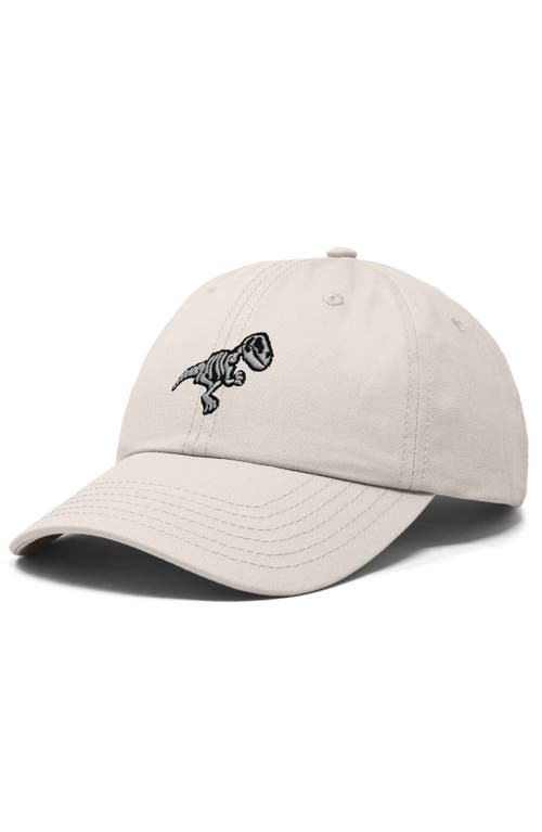 Dalix Fossil Embroidered Outdoor Hat In Beige