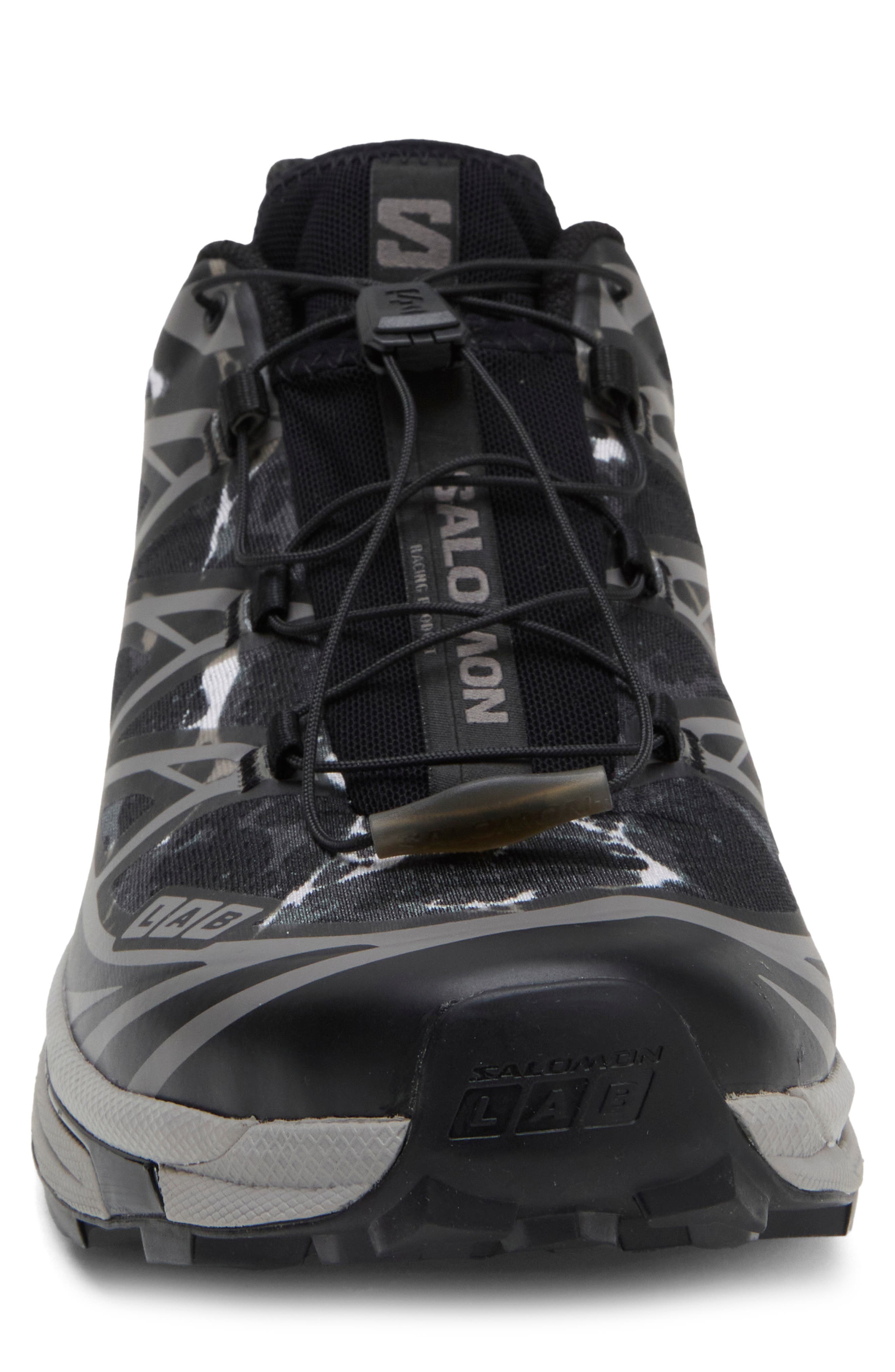 Gender Inclusive XT-6 'Stormshade' Running Shoe, Alternate, color, BLACK