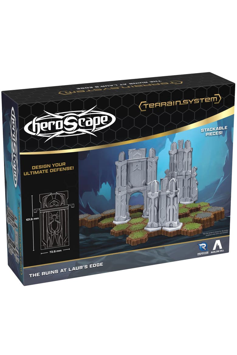 Heroscape The Ruins at Laur's Edge Terrain Expansion, Main, color, Multicolored