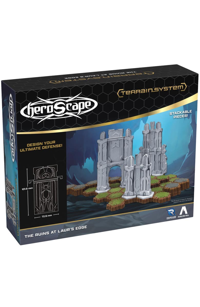 Renegade Game Studios Heroscape The Ruins at Laur's Edge Terrain Expansion, Main, color, Multicolored